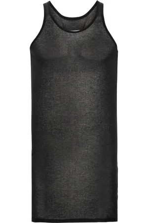 Maison Margiela Fein geripptes Tanktop