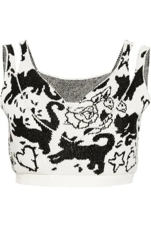 Twin-Set Oberteil aus Jacquard