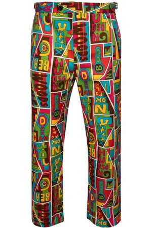 BODE New England Hose mit grafischem Print