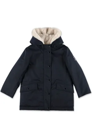 BONPOINT Gefütterte Jacke mit Logo-Patch