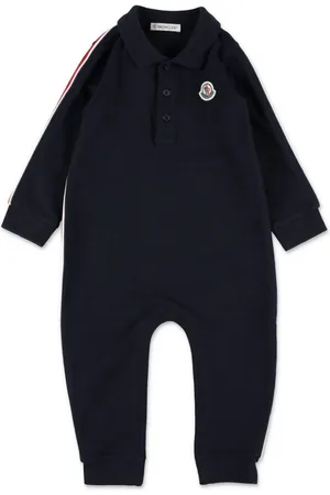 Moncler Pyjama mit Logo-Patch