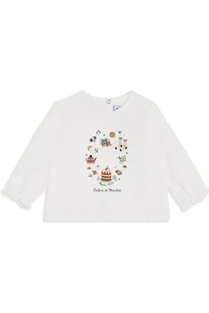 Tartine Et Chocolat Langarmshirt mit Illustrations-Print