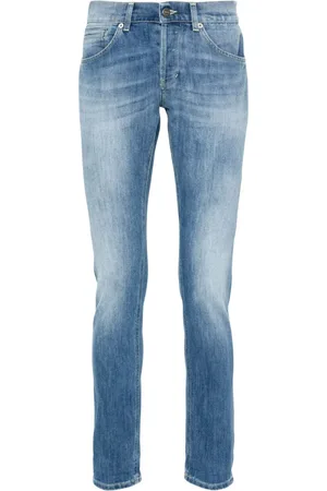 Dondup Gerade Jeans mit Stone-Wash-Effekt