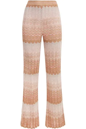 Missoni Ausgestellte Hose mit Zickzackmuster