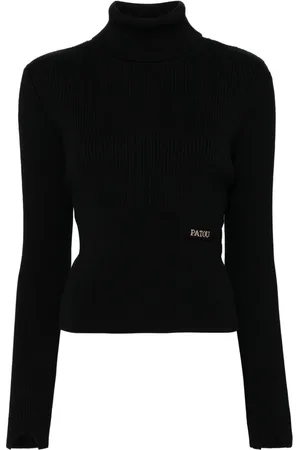Patou Gerippter Rollkragenpullover