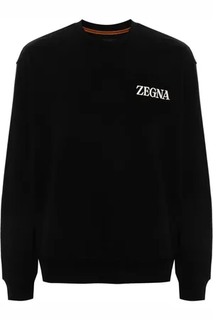 Ermenegildo Zegna Sweatshirt mit Logo-Applikation