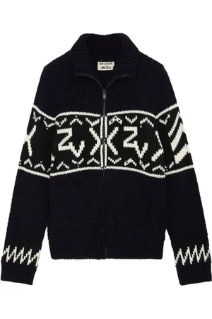 Zadig & Voltaire Christophe Cardigan mit Intarsien-Logo