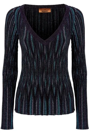 Missoni Strickpullover im Metallic-Look