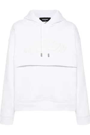 Dsquared2 Hoodie mit geprägtem Logo
