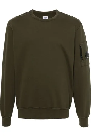 C.P. Company Sweatshirt mit Linsen-Detail