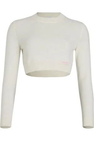 Patou Cropped-Pullover