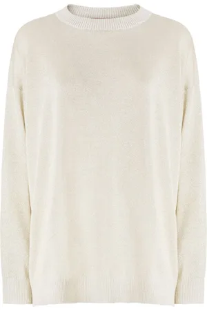 Missoni Gestrickter Pullover in Metallic-Optik