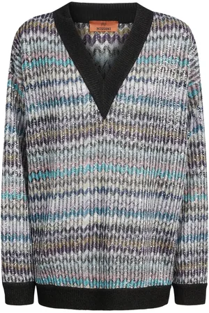 Missoni Pullover mit V-Ausschnitt