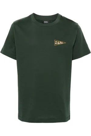 A.P.C. T-Shirt mit Logo-Print