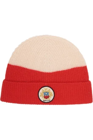 Bally Beanie mit Logo-Patch