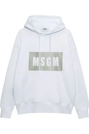 Msgm Hoodie mit Logo-Print