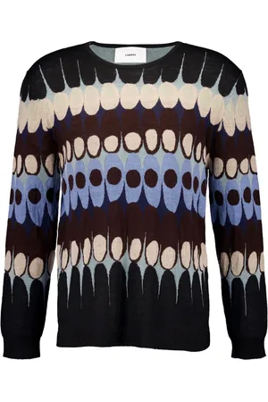 COMMAS Jacquard-Pullover mit rundem Ausschnitt