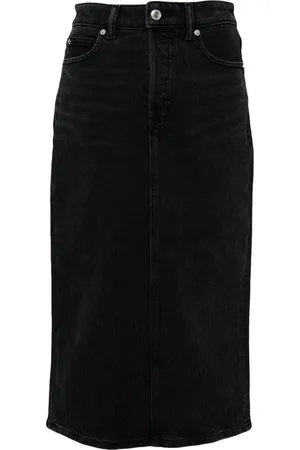Alexander Wang Midirock aus Denim