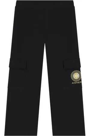 Aigner Gerade Hose mit Logo-Print