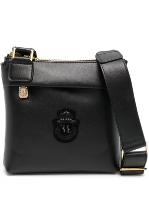 BILLIONAIRE Schultertasche mit Logo-Applikation