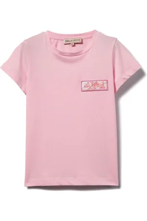 PUCCI Junior T-Shirt mit Applikation