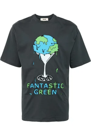 Msgm T-Shirt mit grafischem Print