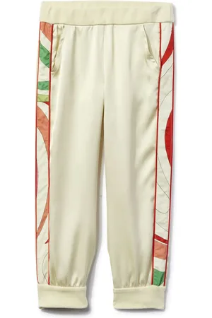 PUCCI Junior Schlaghose mit Iride-Print