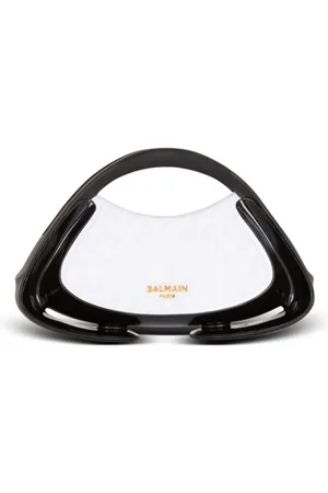 Balmain Zweifarbige Jolie Madame Schultertasche