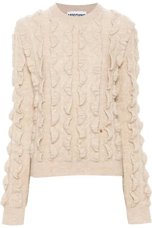 Moschino Pullover mit Logo-Schild