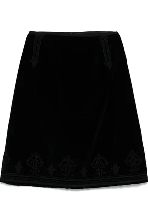 Saint Laurent 1970s Rock aus Samt