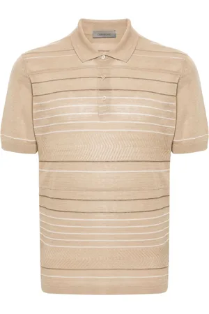 corneliani Gestreiftes Poloshirt