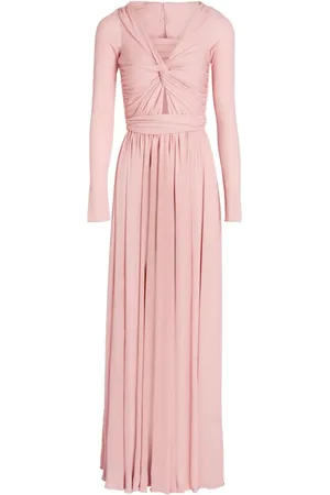 Giambattista Valli Jersey-Maxikleid mit verdrehter Front