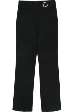 Gucci 2000s Hose mit Logo-Schnalle