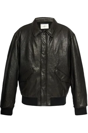 Saint Laurent Bomberjacke aus Leder
