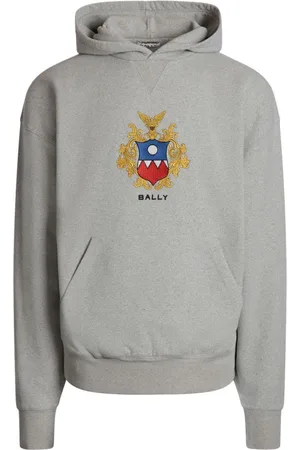 Bally Hoodie mit Wappen-Logo