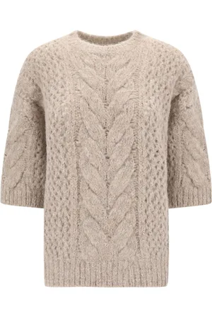 Brunello Cucinelli Pullover mit Dreiviertelärmeln