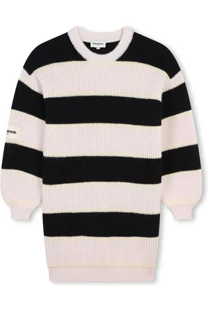 Sonia Rykiel Enfant Gestreiftes Strickkleid