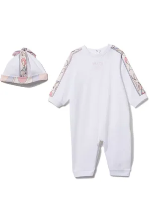 PUCCI Junior Strampler-Set mit Marmo-Besatz