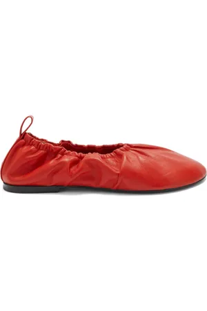 Jil Sander Geraffte Ballerinas