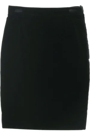 Saint Laurent 1970s Rock aus Samt