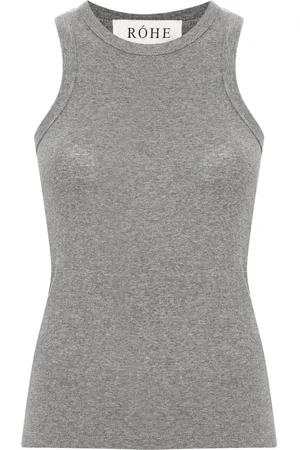 Rohe Geripptes Trägershirt