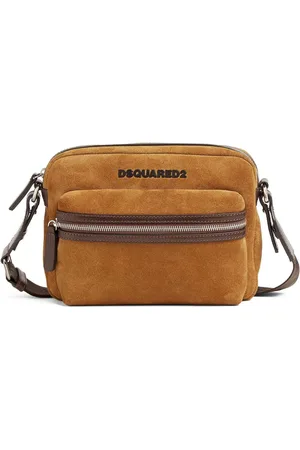 Dsquared2 Kuriertasche aus Wildleder
