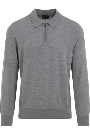 BRIONI Poloshirt mit Reißverschluss