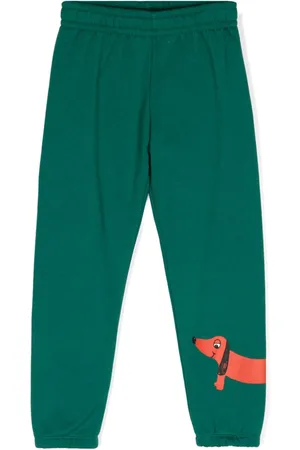 Mini Rodini Jogginghose mit Hunde-Print