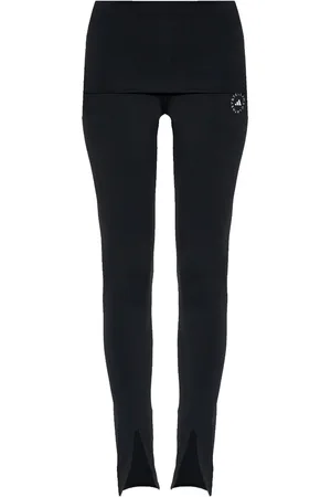 adidas High-Waist-Leggings mit Logo-Print