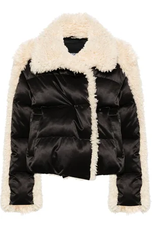 Patrizia Pepe Jacke mit Faux Shearling