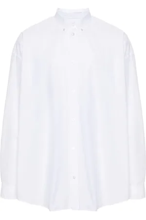 Balenciaga Hemd mit Logo-Stickerei