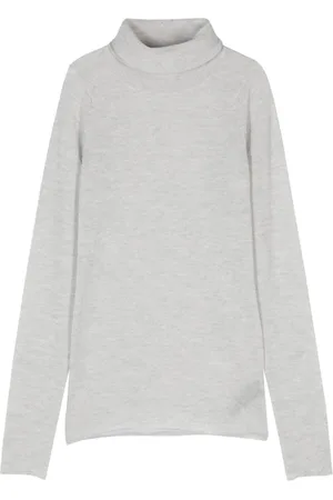 haikure Pullover mit meliertem Effekt