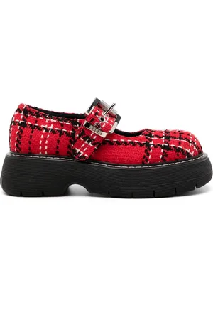 Msgm Mary Janes mit Plateau und Schnalle