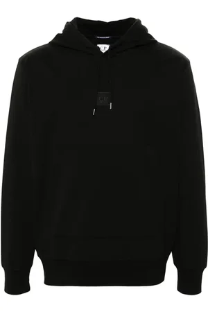 C.P. Company Hoodie mit gummiertem Logo